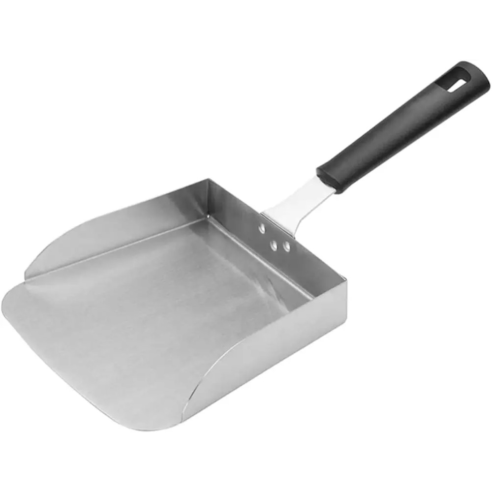 Camping Cooking Vegetables - Griddle Food Mover Stainless Steel Hamburger