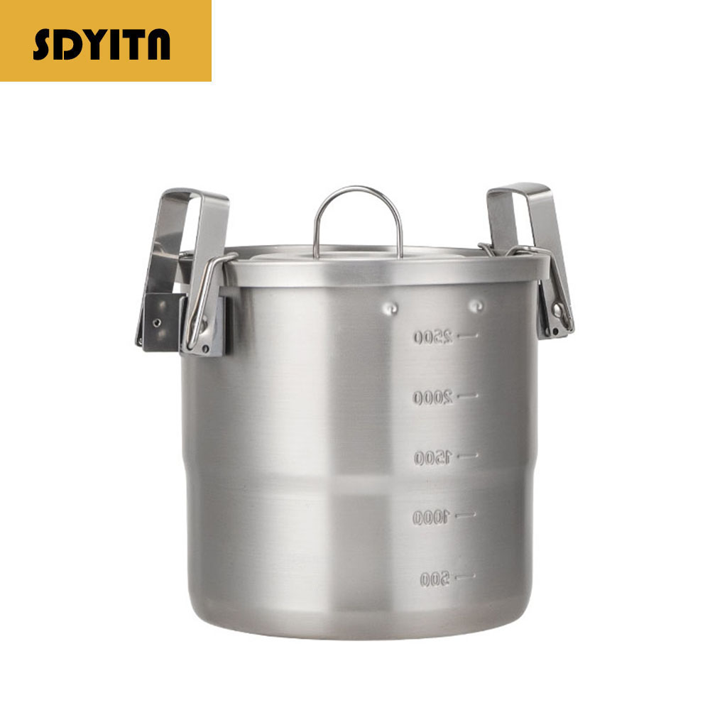 Camping Cooking Box Set - Outdoor Full Set 304 Stainless Steel