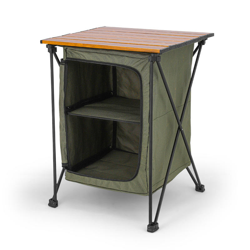 Camping Cooking Cupboard - Outdoor Camping Cabinet, Cupboard Kitchen Station