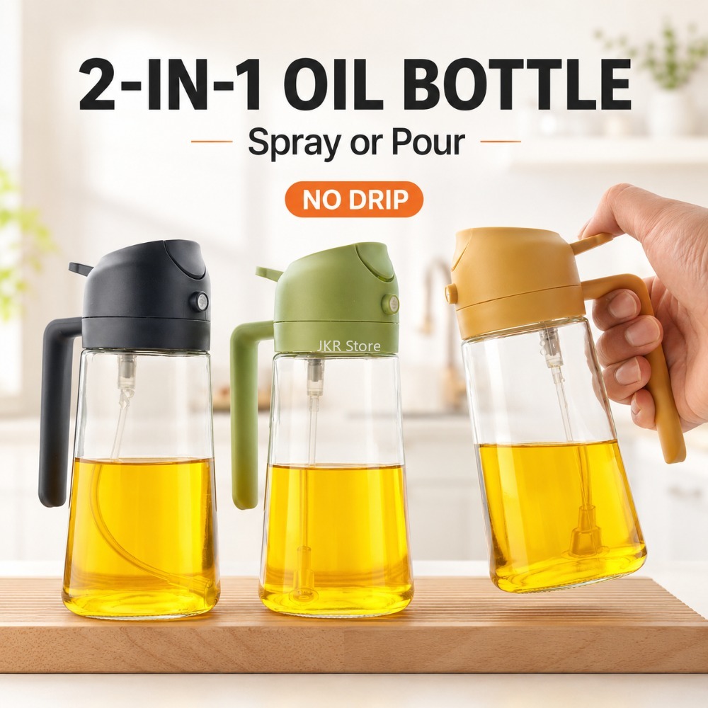 Camping Cooking Bbq - 2 in 1 Olive Oil Sprayer