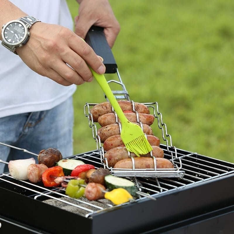 Camping Cooking Bbq - Portable Camping BBQ Grill Compact Lightweight