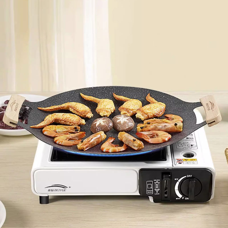 Camping Cooking Appliances - ﻿ 26/30/33CM Outdoor Camping Grill Pan