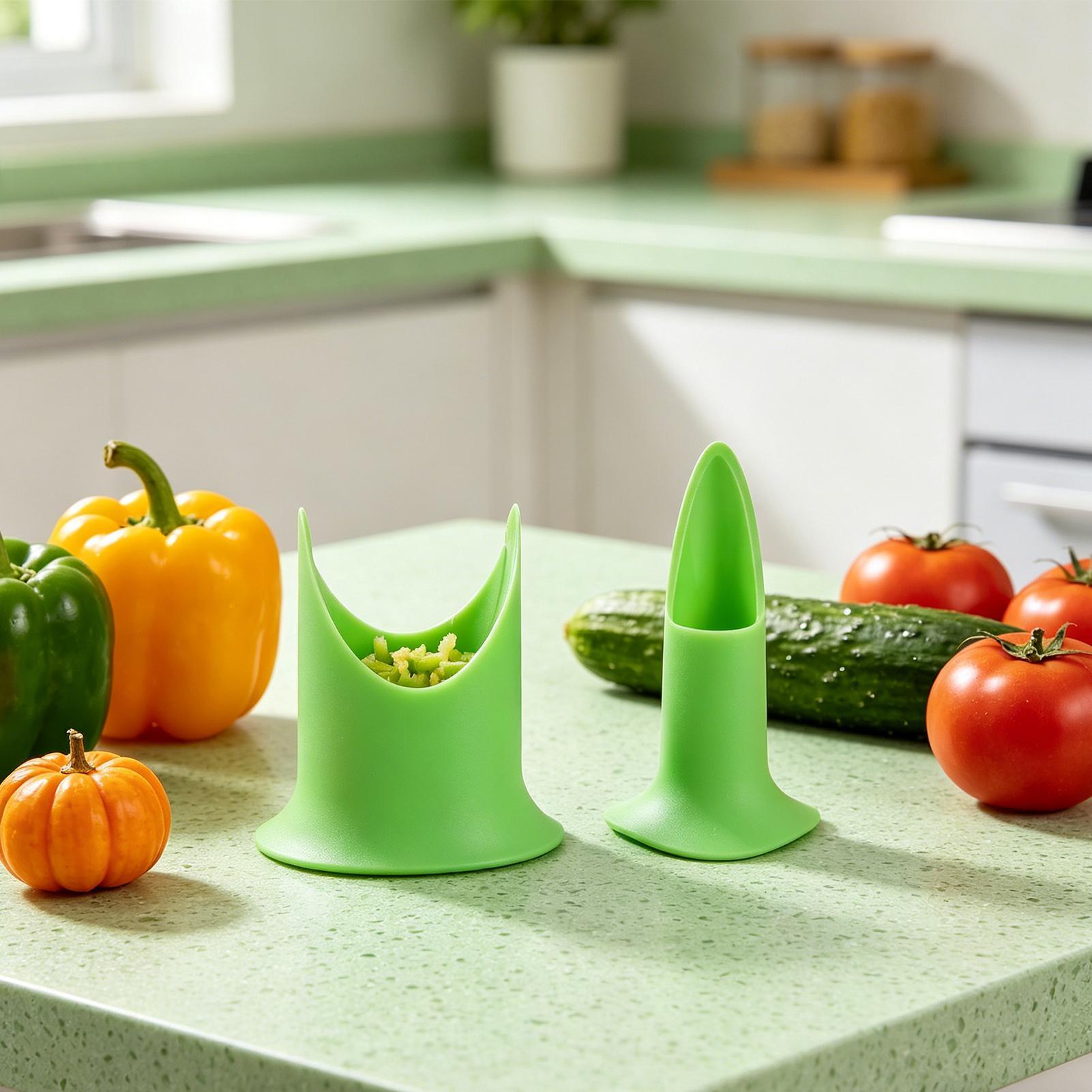 Camping Cooking Vegetables - Pepper Corer Practical Efficient Kitchen Gadget