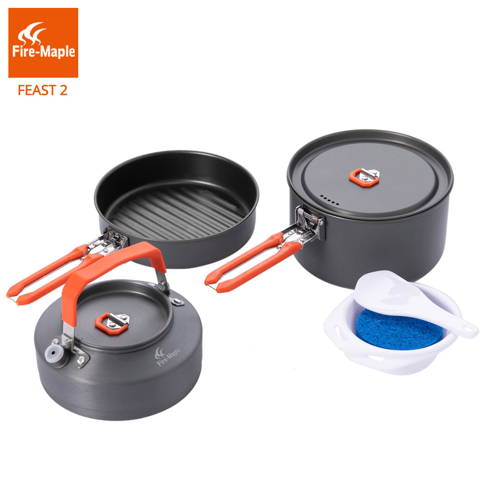 Camping Cooking Box Set - Fire Maple Picnic Pot Pan Set
