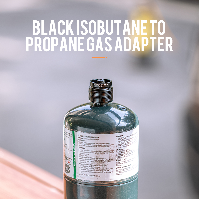 Camping Cooking Jet - CAMPINGMOON Butane Propane Cylinder Converter Small