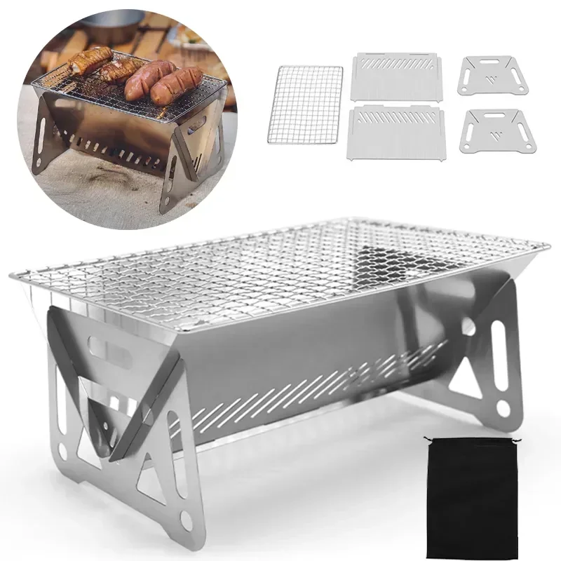 Camp Grill Portable Folding - Portable Folding Barbecue Grill Heating Stoves