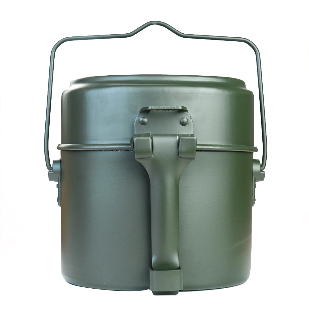 Camping Cooking Box Set - Portable Alloy Pot and Bowl Lunch