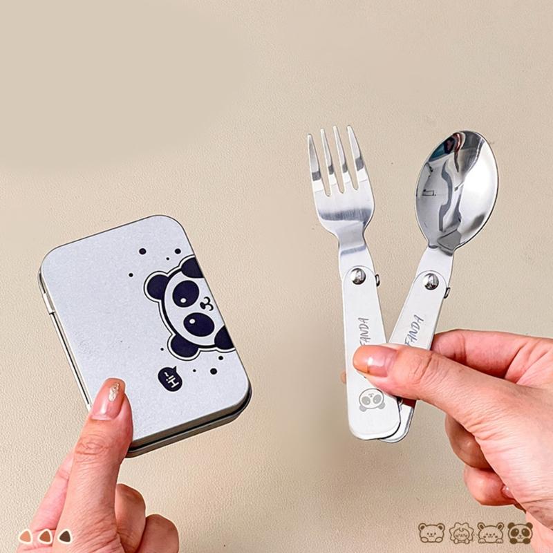 Folding Metal Camping Cutlery  - огляд і ціна Camping Cooking Box Set
