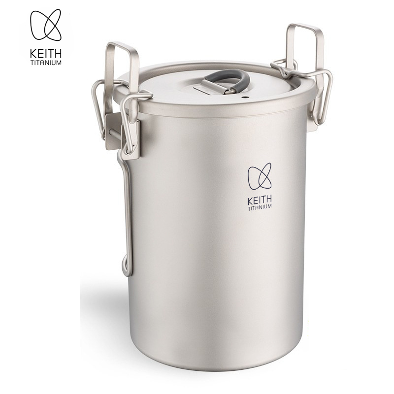 KEITH Pure Titanium Rice Cooke - огляд і ціна Camping Cooking Appliances