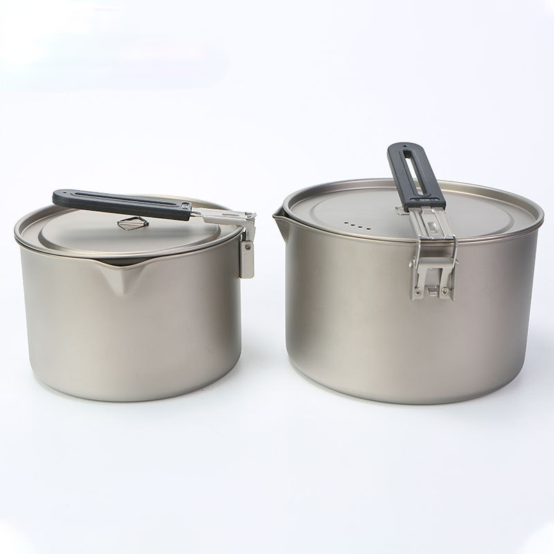 Frying Pot Cooking Pot Pure Ti - огляд і ціна Camping Cooking Noodles