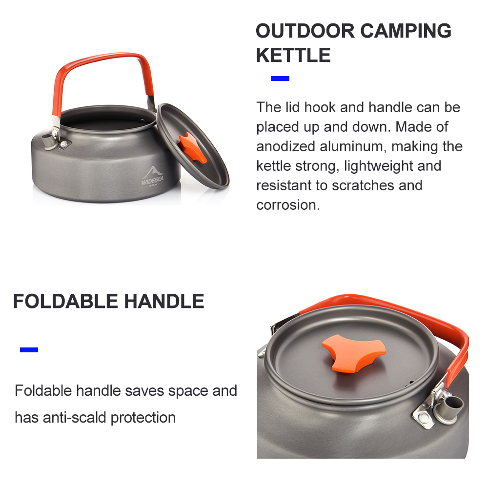 Widesea 1.1L 2L1.5L Camping Wa - огляд і ціна Camping Cooking Unit