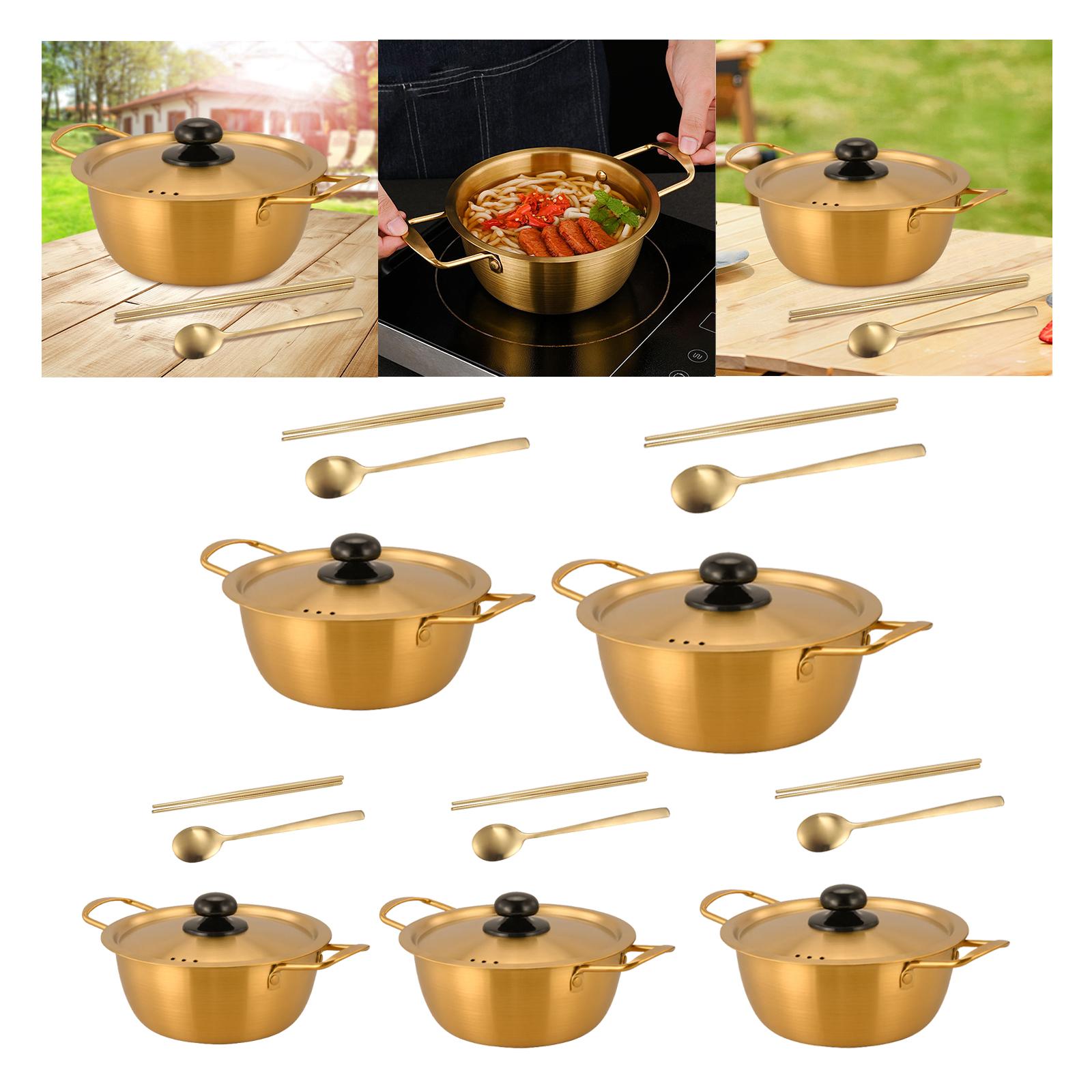 Korean Ramen Cooking Pot Korea - огляд і ціна Camping Cooking Noodles