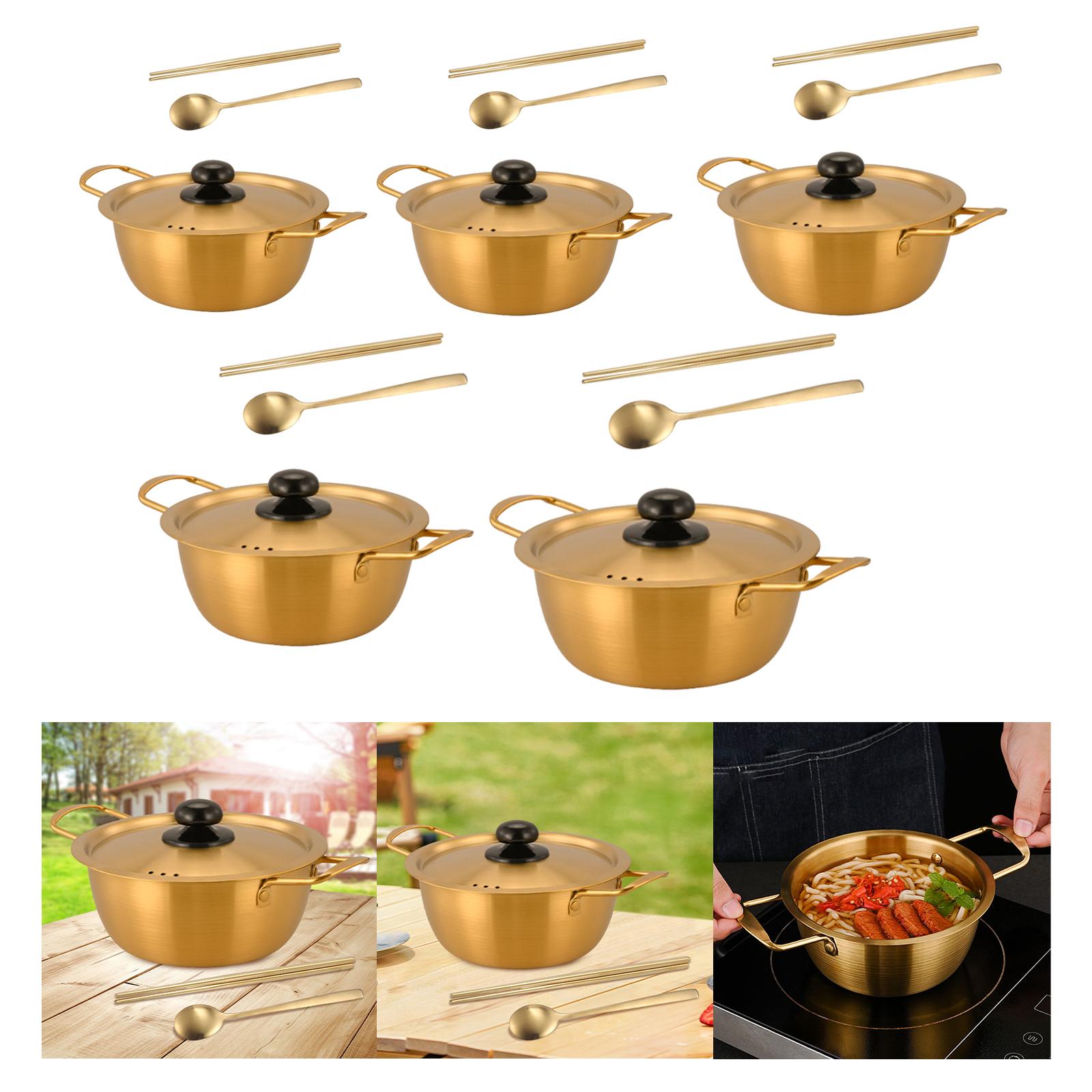 Korean Ramen Cooking Pot Korea - огляд і ціна Camping Cooking Noodles