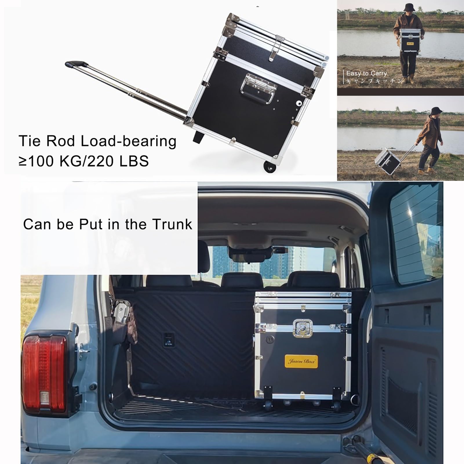 Outdoor Camping Cooking Set Ca - огляд і ціна Camping Cooking Box Set