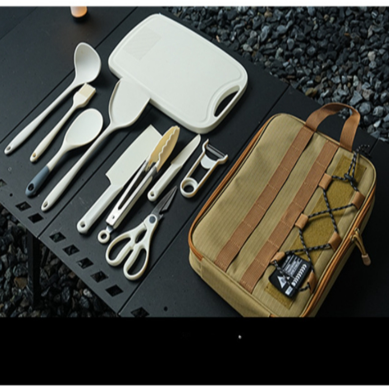 Portable 9Pcs Camping Kitchenw - огляд і ціна Camping Cooking Unit