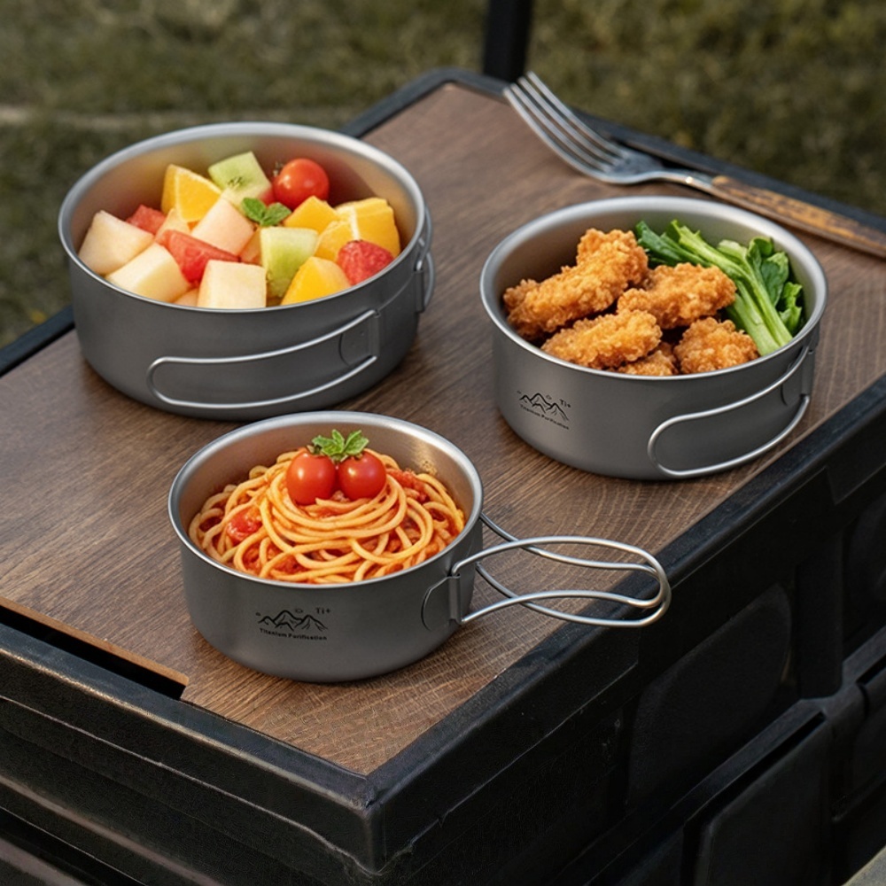 Ultralight Titanium Camping Po - огляд і ціна Camping Cooking Noodles