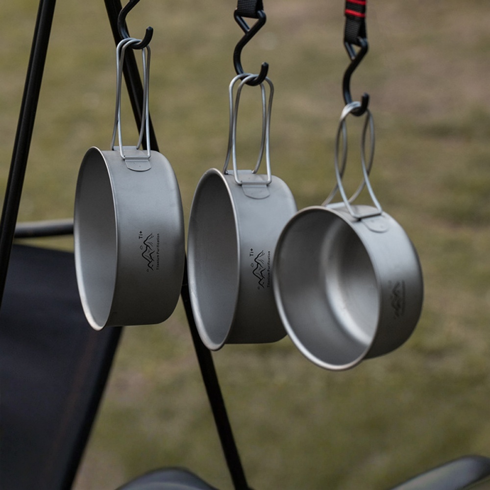Ultralight Titanium Camping Po - огляд і ціна Camping Cooking Noodles