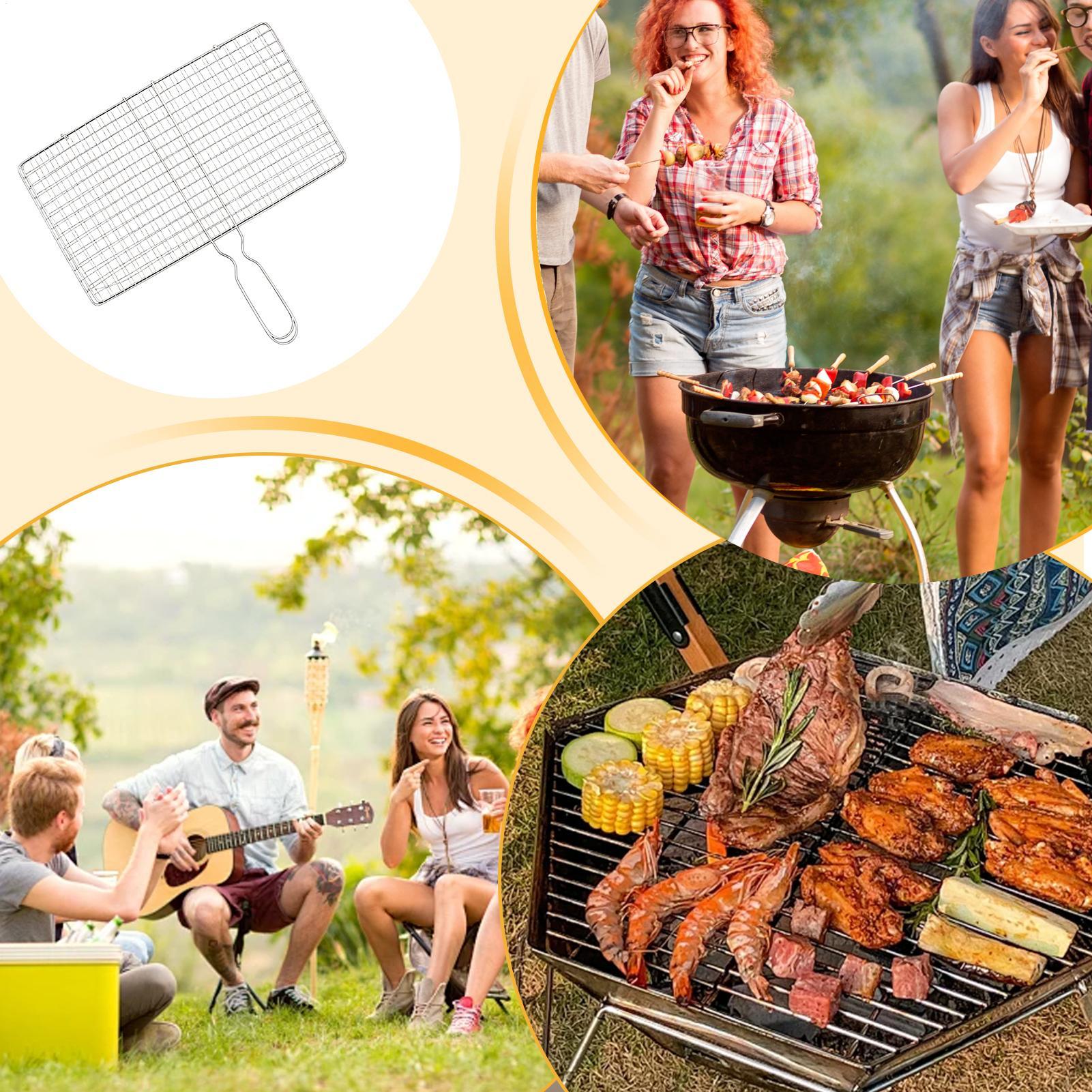 Vegetable Grill Basket Large C - огляд і ціна Camping Cooking Vegetables