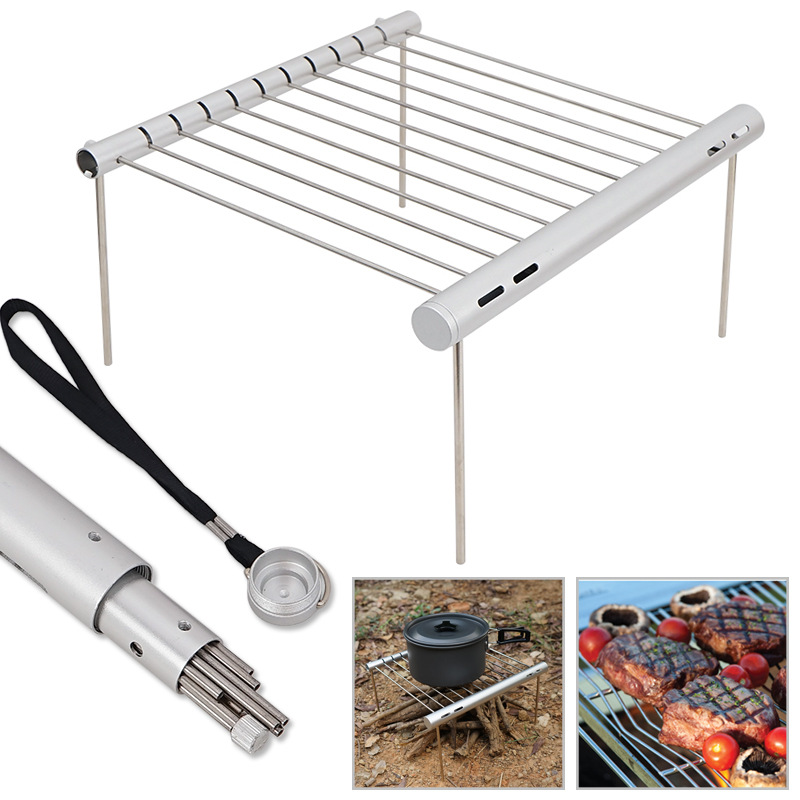 D5 Mini Pocket BBQ Grill Porta - огляд і ціна Camp Grill Portable Folding