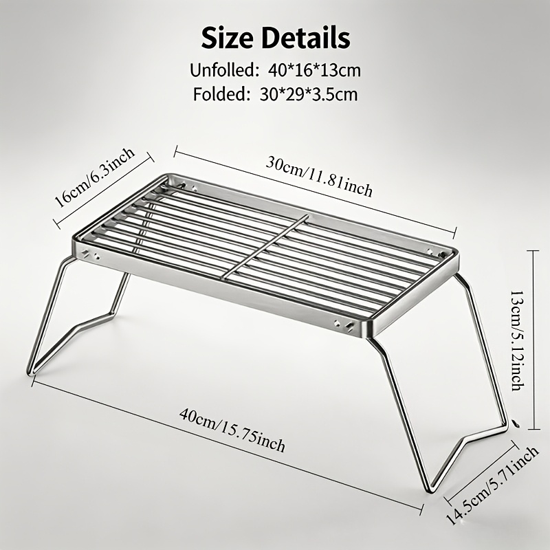 Portable Foldable Stainless Ca - огляд і ціна Camping Cooking Appliances