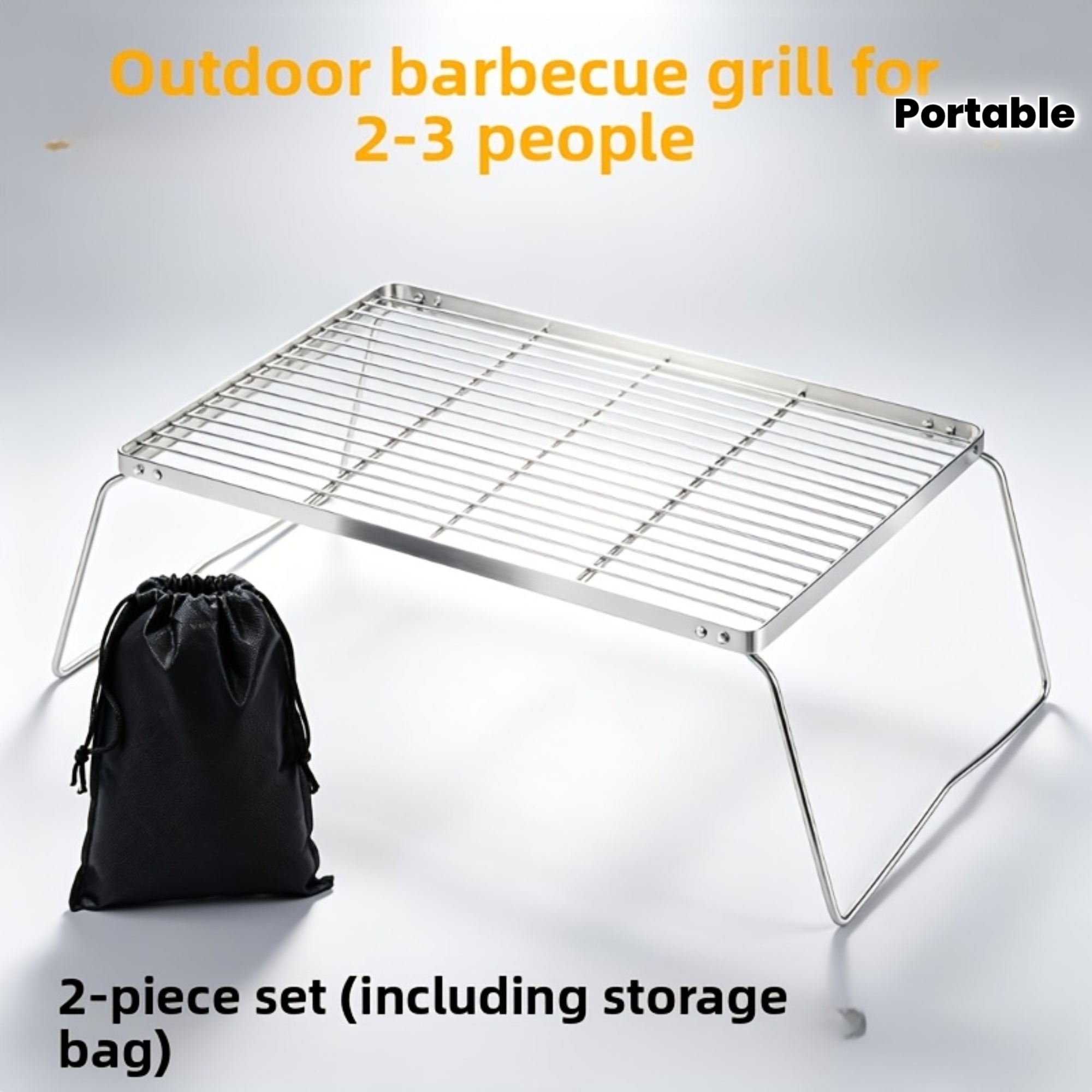 Portable Foldable Stainless Ca - огляд і ціна Camping Cooking Appliances