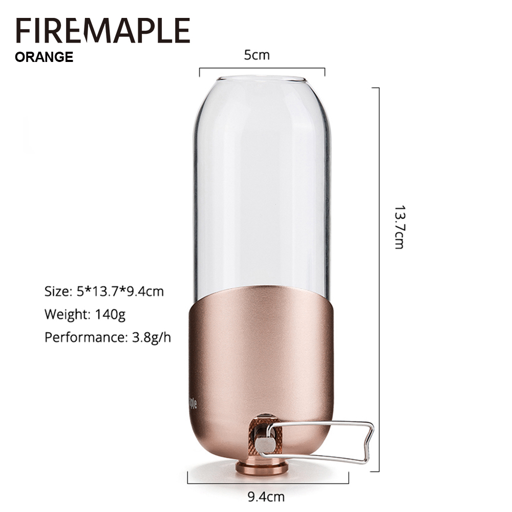 Fire Maple Orange Gas Lantern  - огляд і ціна Camping Cooking Fuel