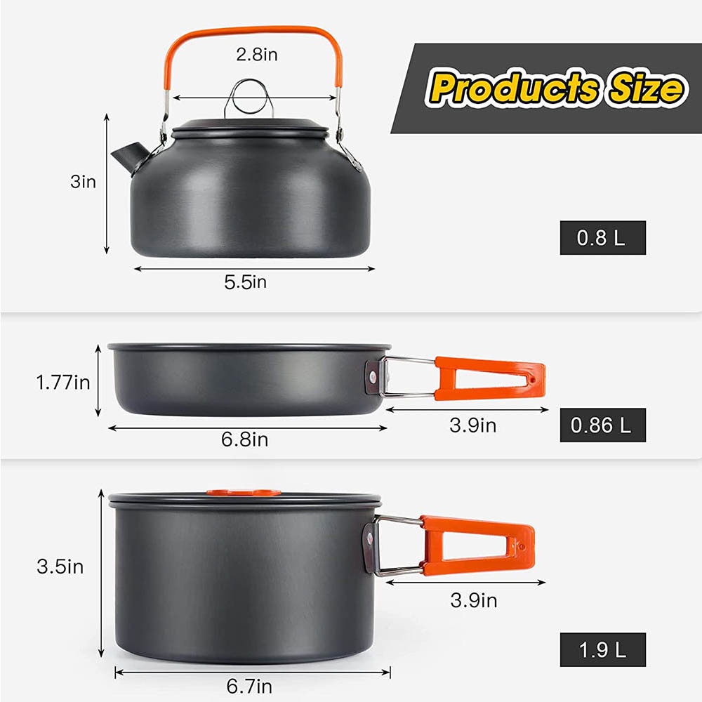 Outdoor camping cooking set, n - огляд і ціна Camping Cooking Trangia