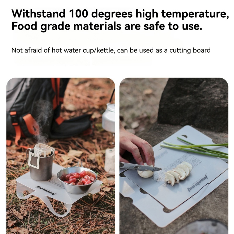 Outdoor PP Board Folding Table - огляд і ціна Camping Cooking Materials