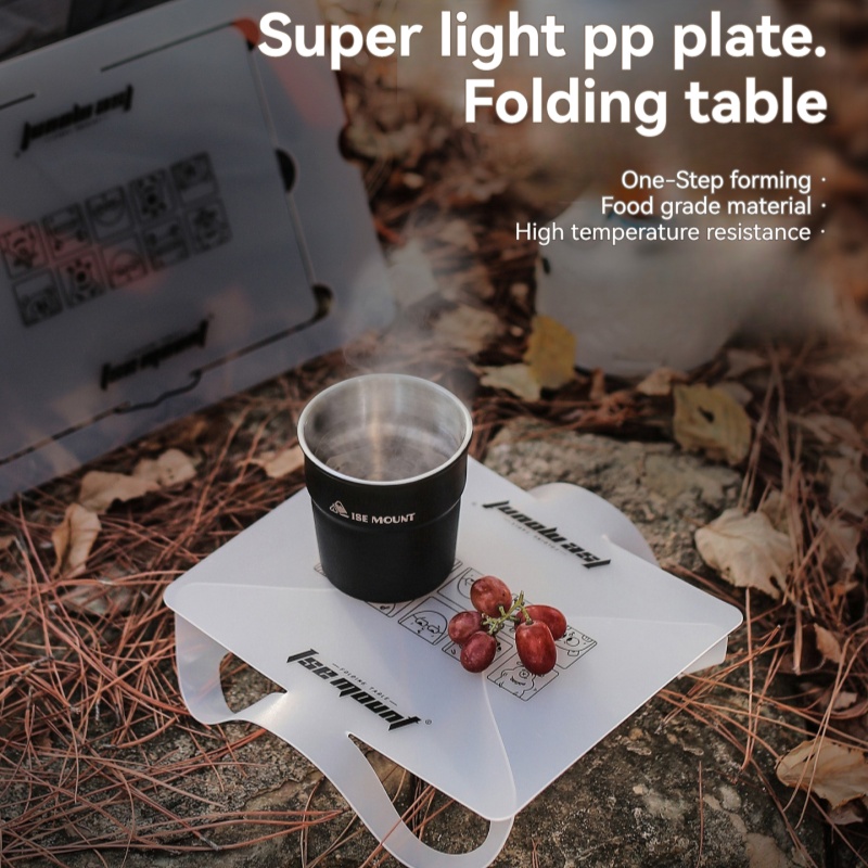 Outdoor PP Board Folding Table - огляд і ціна Camping Cooking Materials