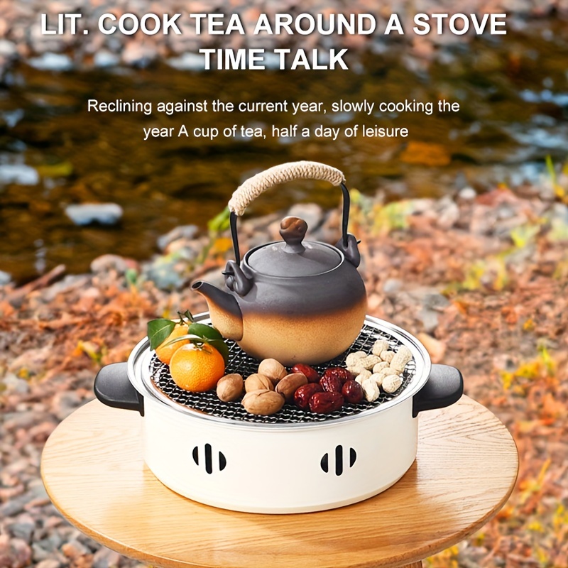 1pcs Portable Barbecue Stove V - огляд і ціна Camping Cooking Cupboard