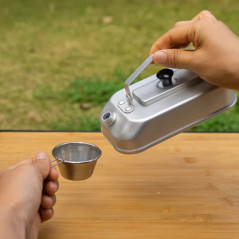 Ultralight Portable Picnic Cam - огляд і ціна Camping Cooking Set With Kettle