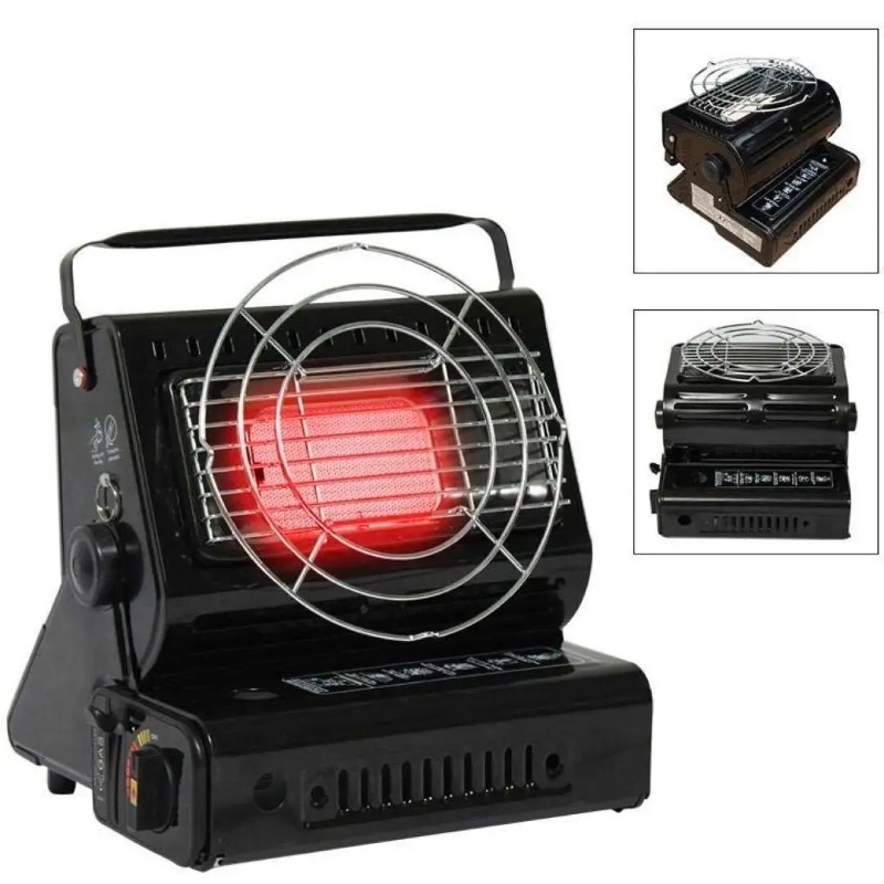 Gas heater dual-purpose campin - огляд і ціна Camping Cooking Materials