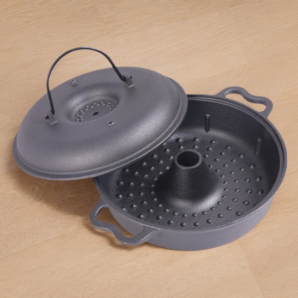 28cm Cast Iron Sweet Potato Pa - огляд і ціна Camping Cooking Vegetables