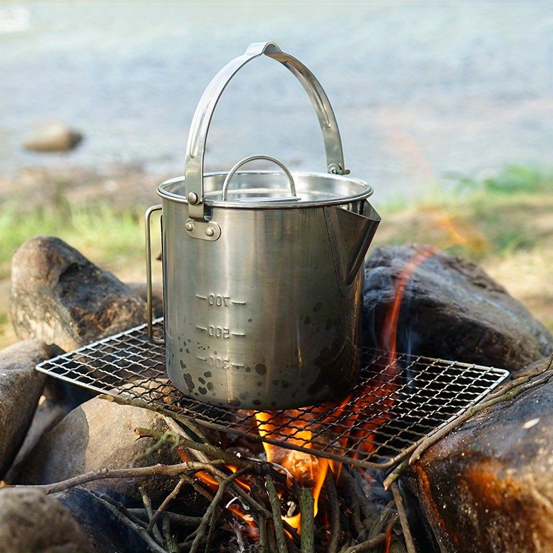 1PC Compact and Portable 1.2L  - огляд і ціна Camping Cooking Ware