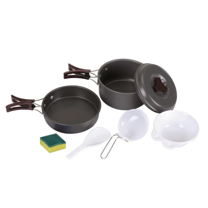 Bulin Outdoor Pot Set Pot Camp - огляд і ціна Camping Cooking Set With Kettle