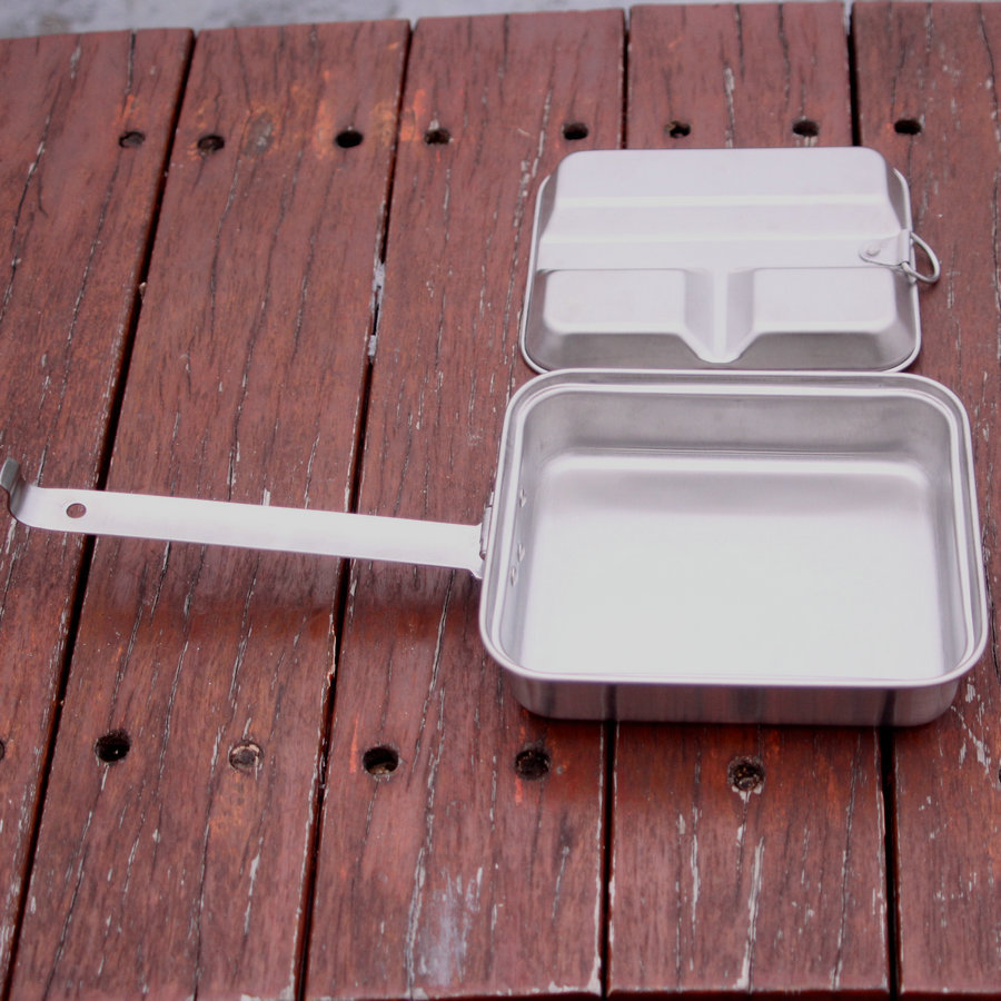 Camping Portable Square Lunch  - огляд і ціна Camping Cooking Box Set