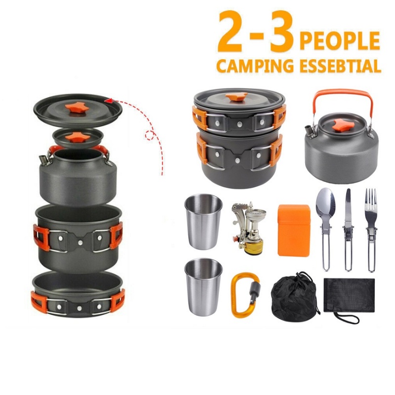 Outdoor camping cooking set ou - огляд і ціна Camping Cooking Vegetables