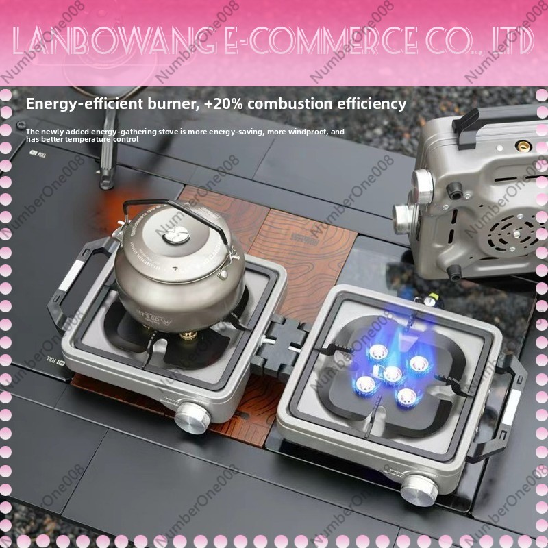 Outdoor Dual Burner High Power - огляд і ціна Camping Cooking Appliances