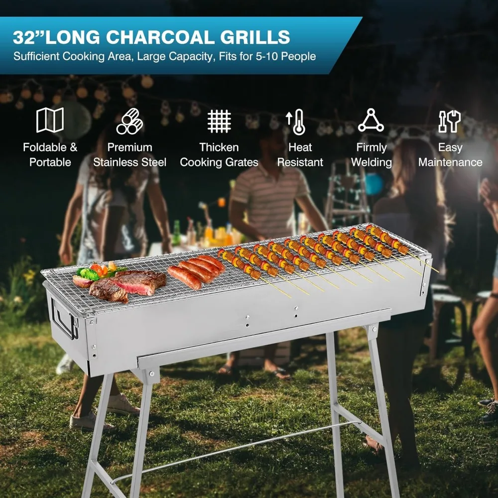 Portable Charcoal Grills, 32