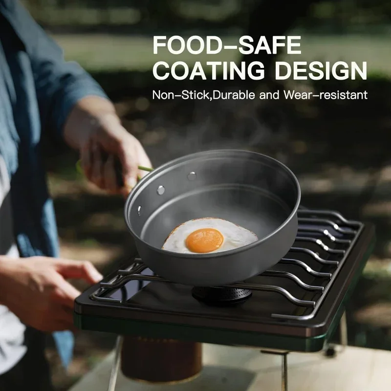 Camping Cooking Set, Outdoor K - огляд і ціна Camping Cooking Set With Kettle