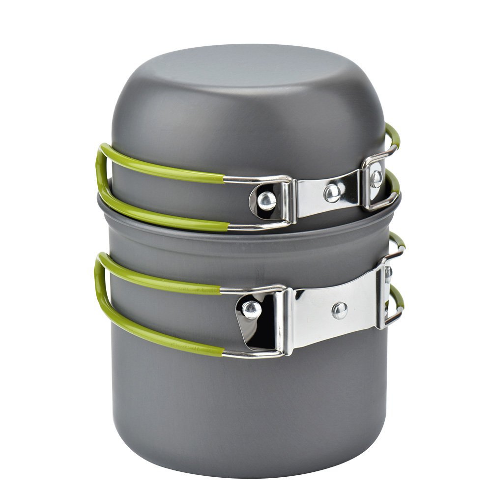 Camping Cookware Kit with Stov - огляд і ціна Camping Cooking Box Set