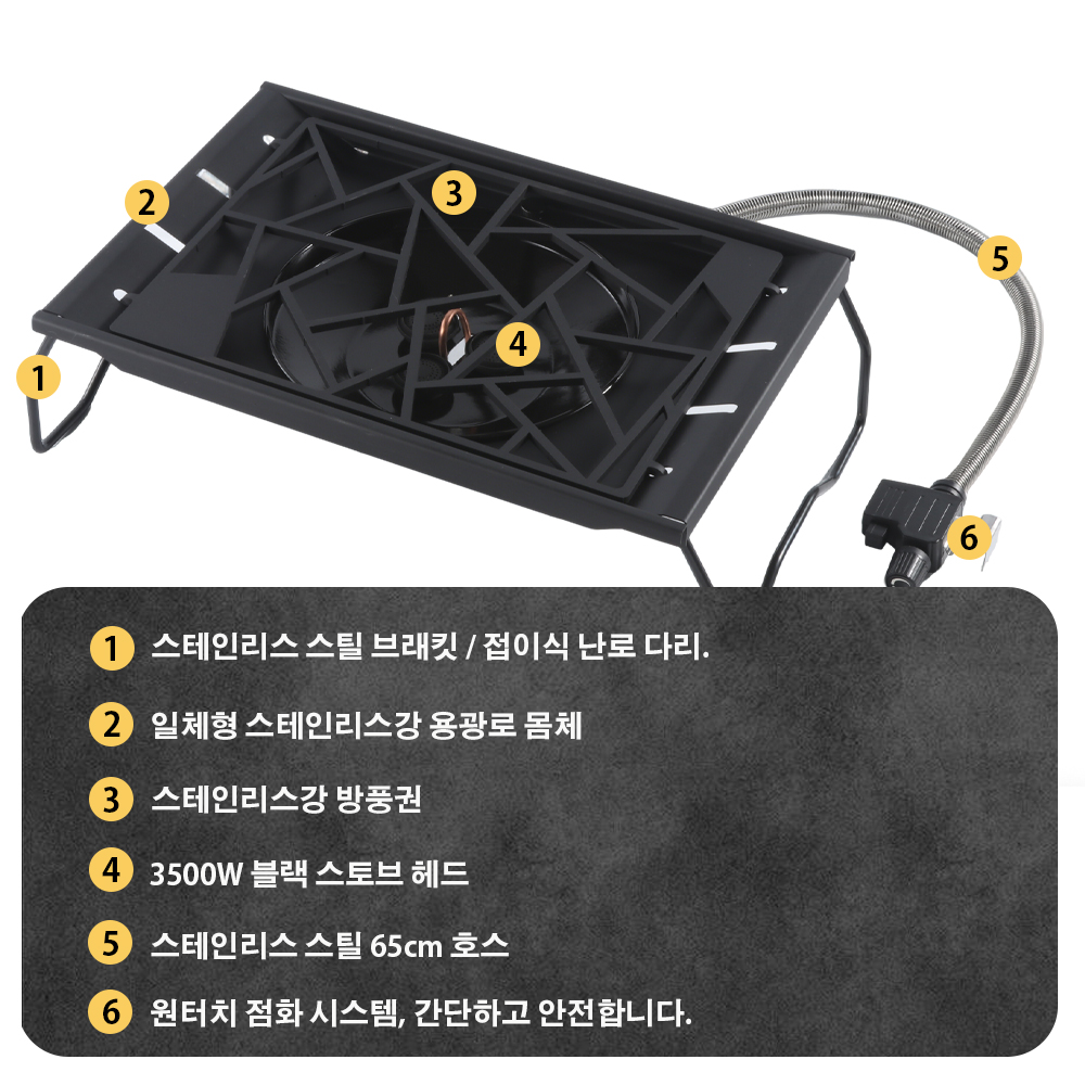 Pandatour Camping IGT Stove 65 - огляд і ціна Camping Cooking Fuel