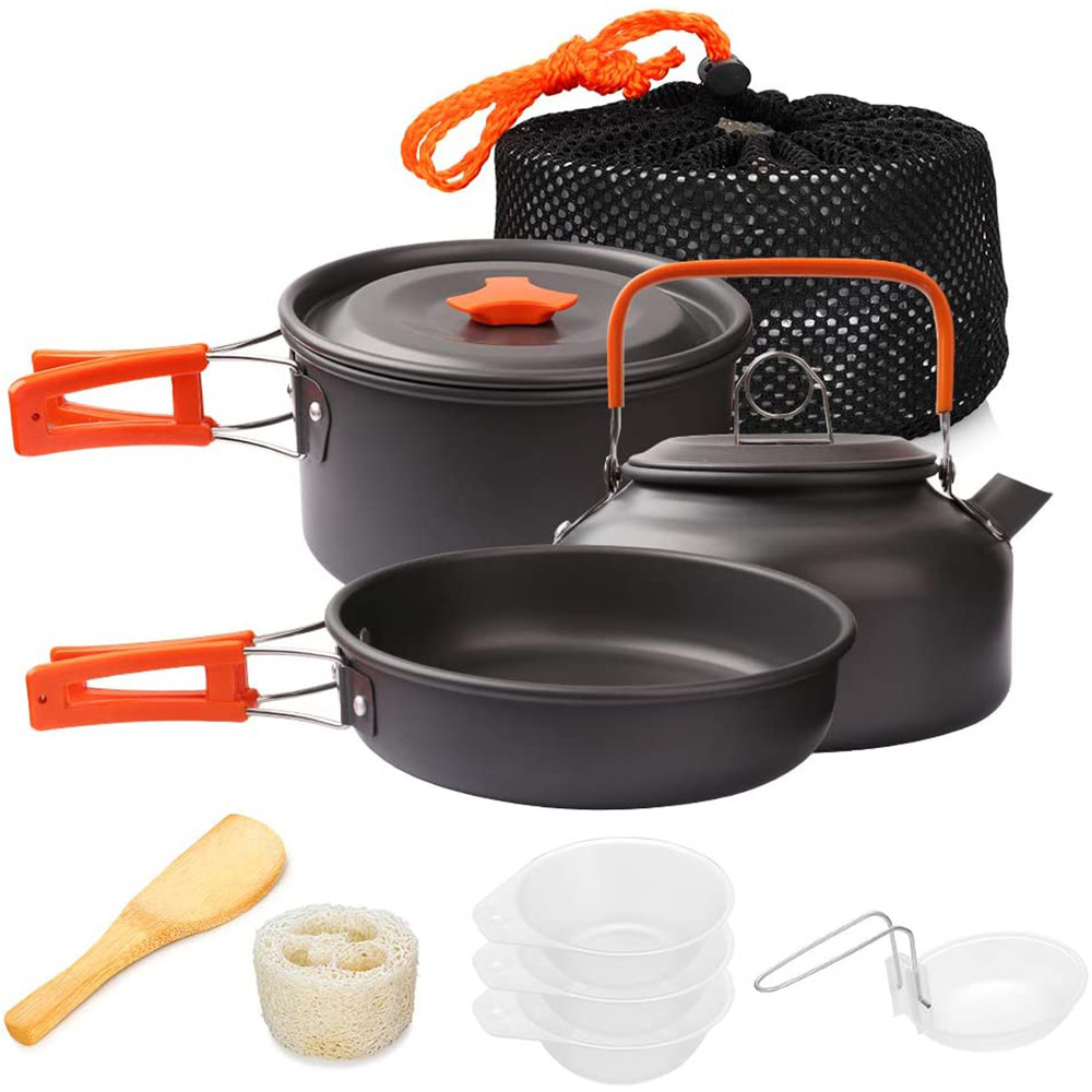 1pcs/1set Camping Cookware Kit - огляд і ціна Camping Cooking Unit