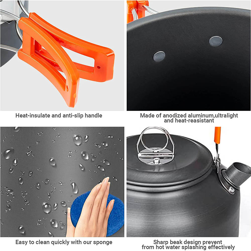 1pcs/1set Camping Cookware Kit - огляд і ціна Camping Cooking Unit
