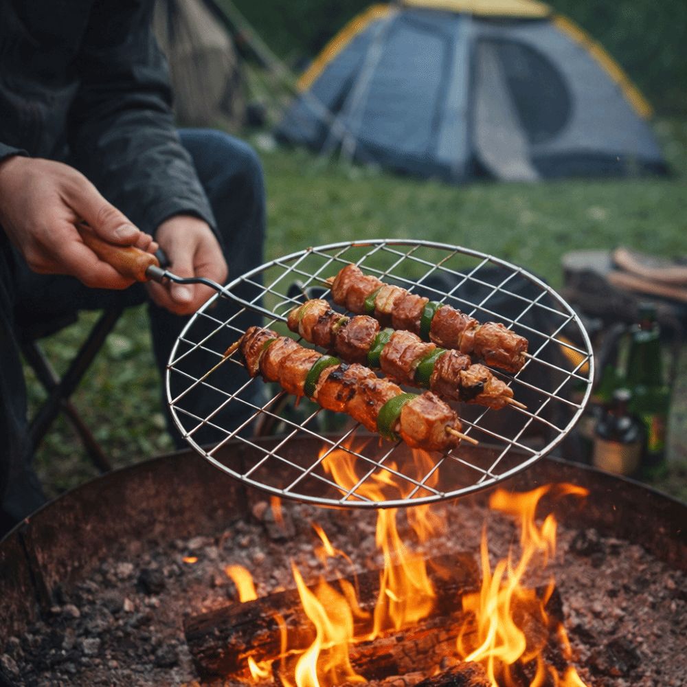 Portable Stainless Steel BBQ G - огляд і ціна Camping Cooking Bbq