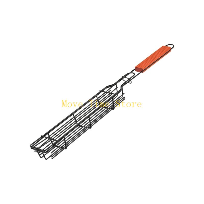 92ME Handle BBQ Grills Basket  - огляд і ціна Camping Cooking Vegetables