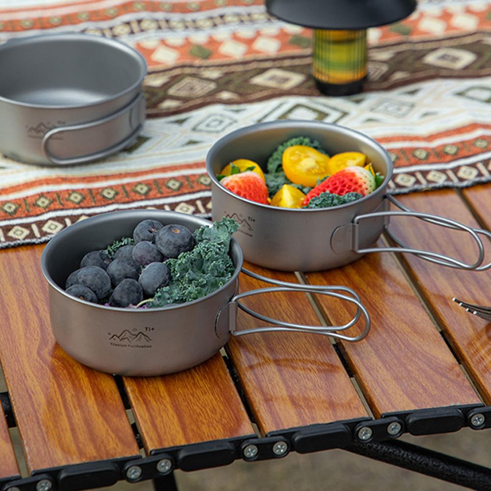 Ultralight Camping Pot Portabl - огляд і ціна Camping Cooking Noodles