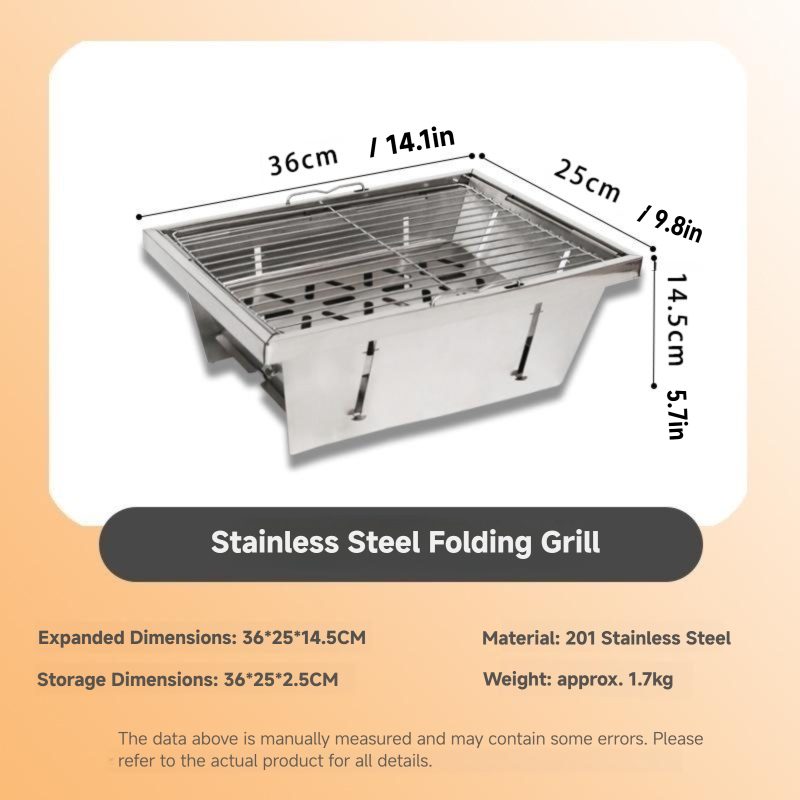 WESTTUNE IGT Barbecue Grill Fo - огляд і ціна Camp Grill Portable Folding