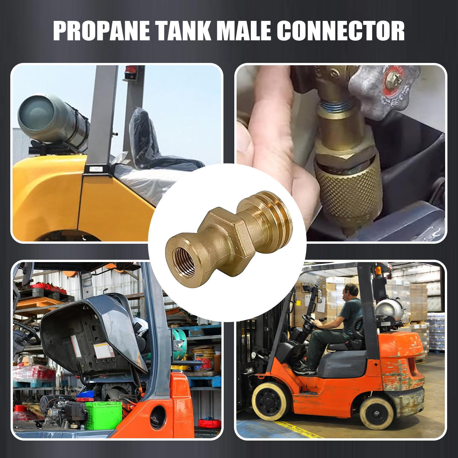 Propane Tank Fittings Male Bra - огляд і ціна Camping Cooking Bbq