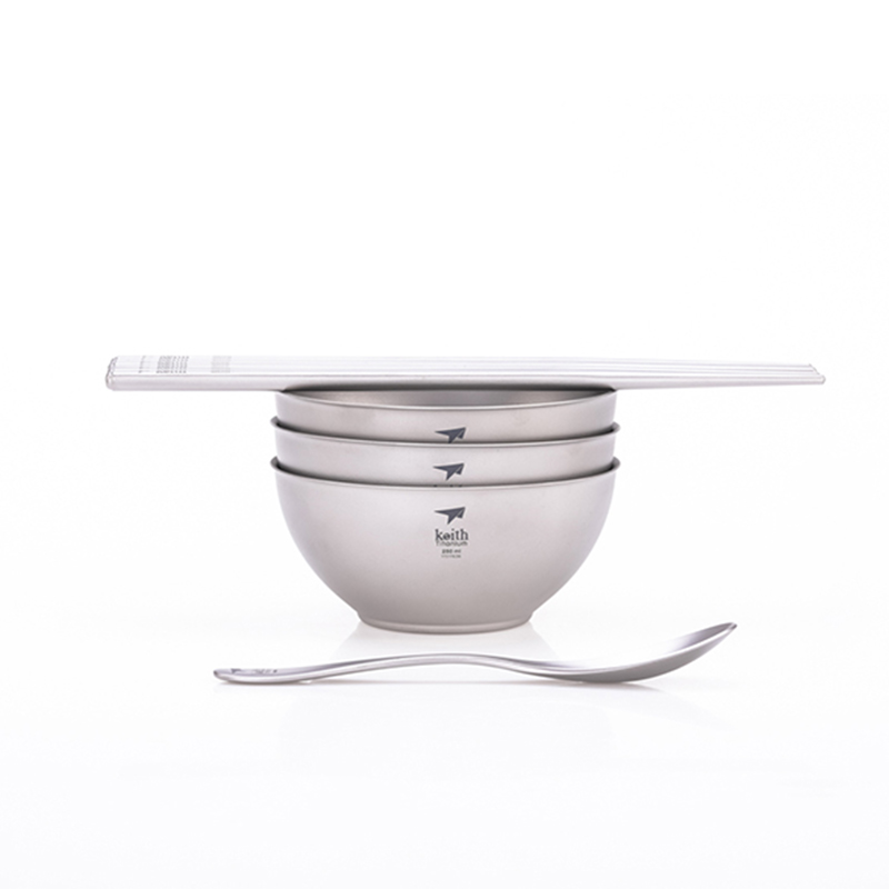 Keith Cooking Set, Titanium Bo - огляд і ціна Camping Cooking Noodles